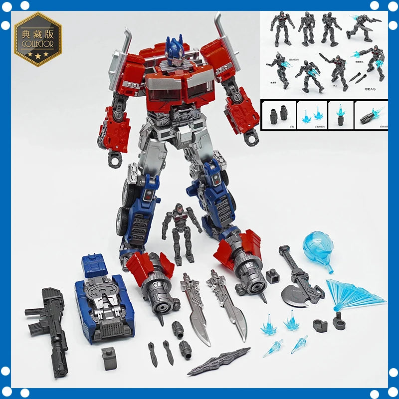 Transformers-7 MOC SS Optimus Prime Commander Transforming Robot Figure with Arms Kit